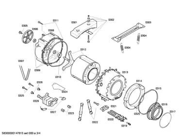 Screws, Seals & Gaskets (0301-0325)