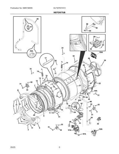 MOTOR/TUB
