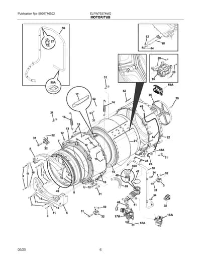 MOTOR/TUB