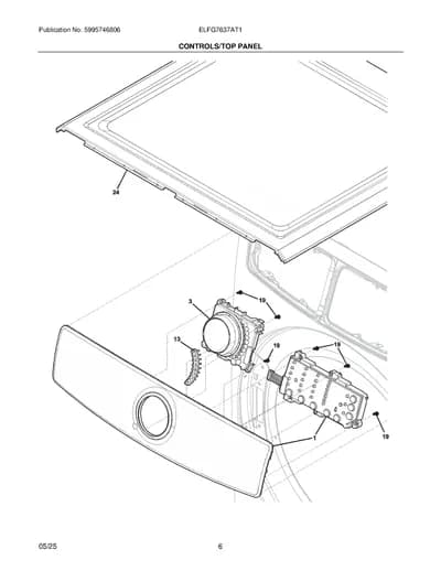 CONTROLS/TOP PANEL