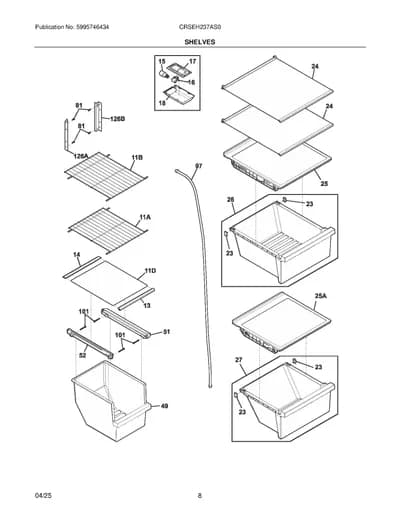 SHELVES