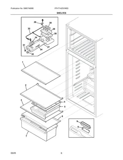 SHELVES
