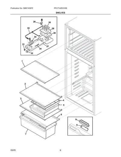 SHELVES