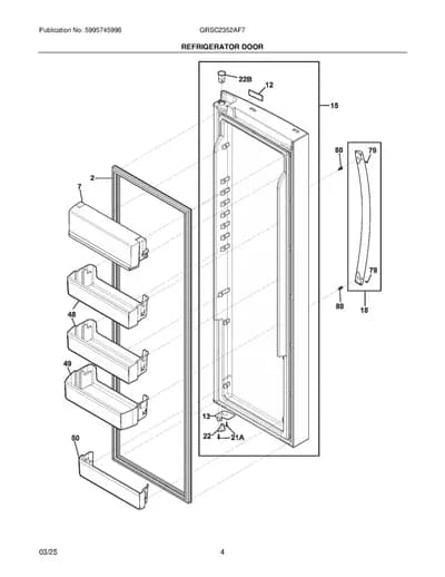 REFRIGERATOR DOOR