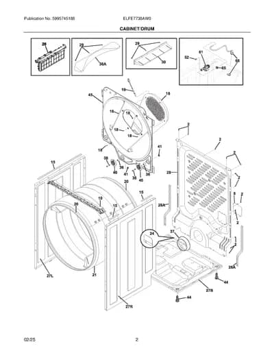 CABINET/DRUM