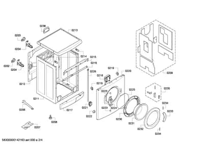 Door & Housing, Flaps & Holders (0202-0235)