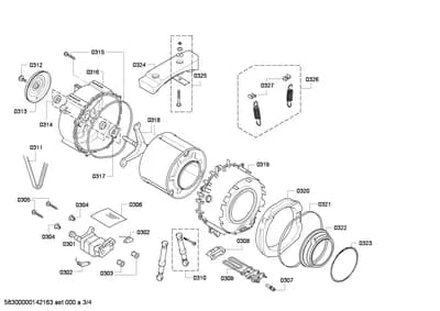 Seals & Gaskets, motors (0301-0327)