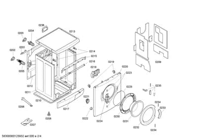 Door & Housing, Flaps & Holders (0201-0235)