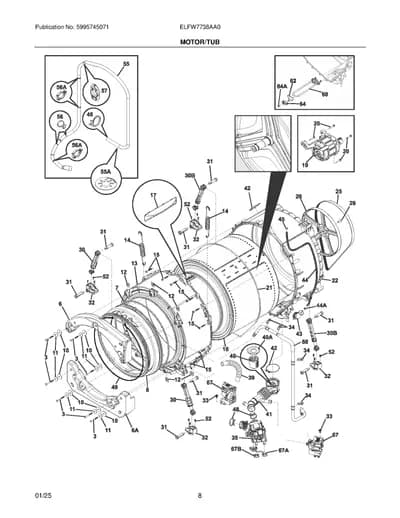 MOTOR/TUB