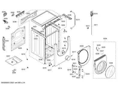 Screws, Door & Housing (0201-0239)