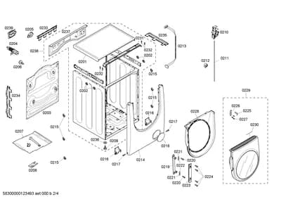 Screws, Door & Housing (0201-0239)
