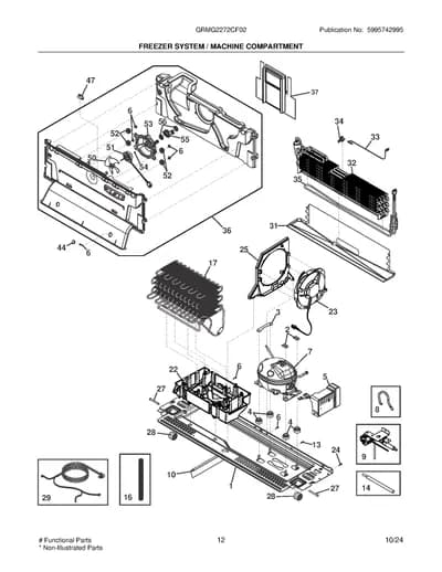 FREEZER SYSTEM / MACHINE COMPARTMENT