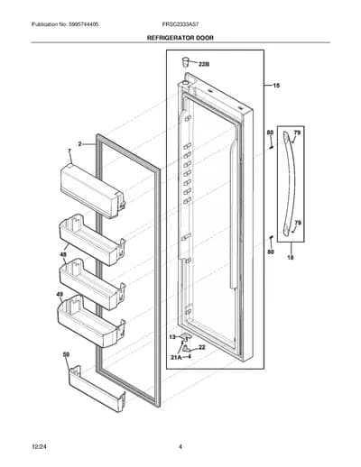 REFRIGERATOR DOOR