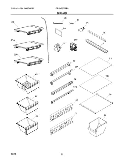 SHELVES