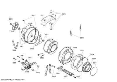 Screws, motors (0301-0326)