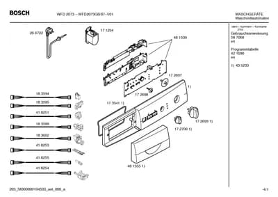 Hoses, handles knobs  (0102-0446)