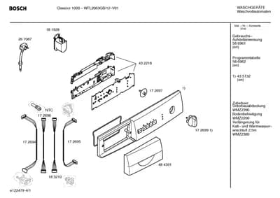 Hoses, Door & Housing (0106-0455)