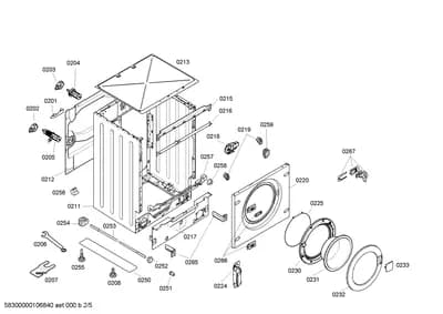 Rails, Door & Housing (0201-0259)
