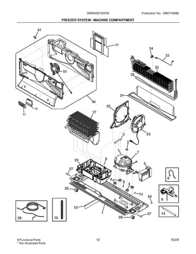 FREEZER SYSTEM / MACHINE COMPARTMENT