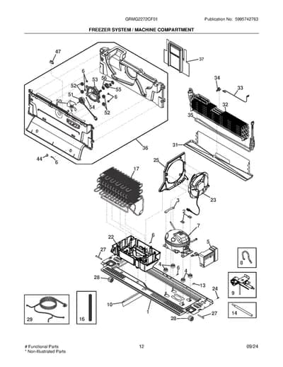FREEZER SYSTEM / MACHINE COMPARTMENT