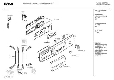 Hoses, handles knobs  (0106-0454)