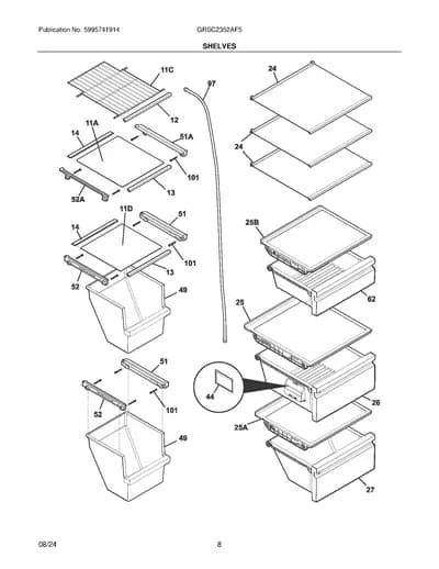 SHELVES
