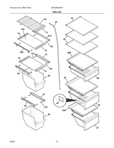 SHELVES