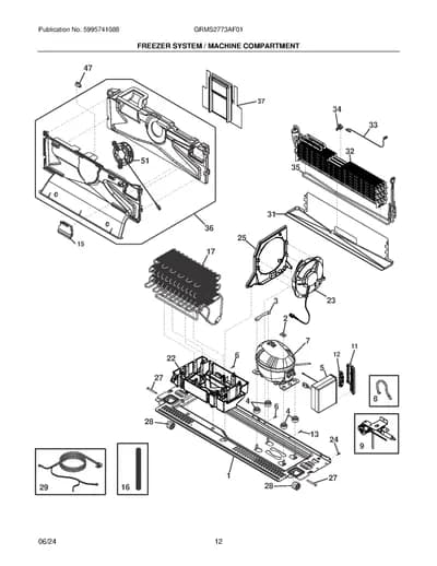FREEZER SYSTEM / MACHINE COMPARTMENT