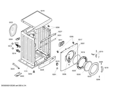 Door & Housing, Flaps & Holders (0201-0227)