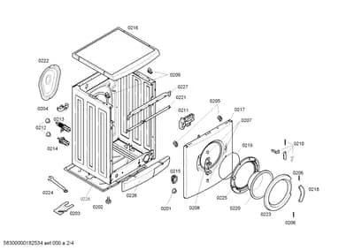 Door & Housing, Flaps & Holders (0201-0227)
