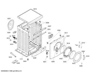 Door & Housing, Flaps & Holders (0201-0227)