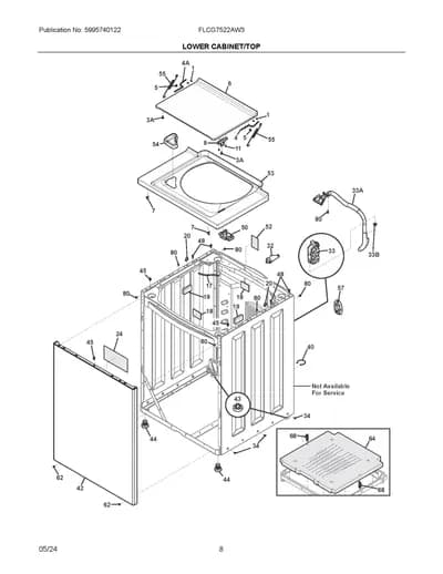 LOWER CABINET/TOP