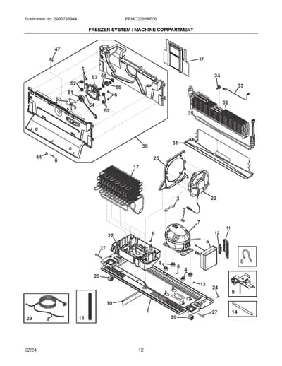 FREEZER SYSTEM / MACHINE COMPARTMENT