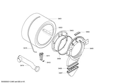 Seals & Gaskets, Bearings (0403-0411)