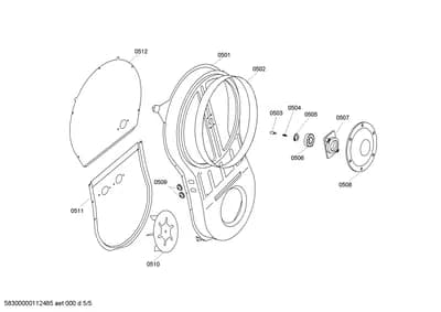 Ventilation, Seals & Gaskets (0501-0512)