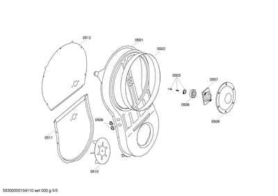 Ventilation, Seals & Gaskets (0501-0512)