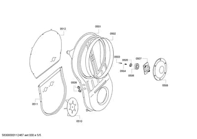 Ventilation, Seals & Gaskets (0501-0512)