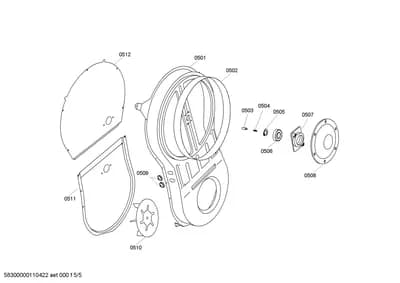 Ventilation, Seals & Gaskets (0501-0512)