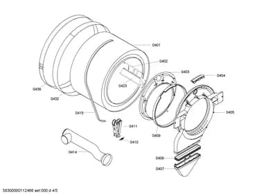 Bearings, Seals & Gaskets (0401-0439)