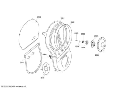 Ventilation, Seals & Gaskets (0501-0512)