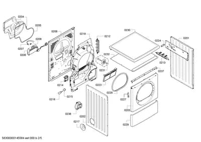 Door & Housing, Seals & Gaskets (0201-0238)