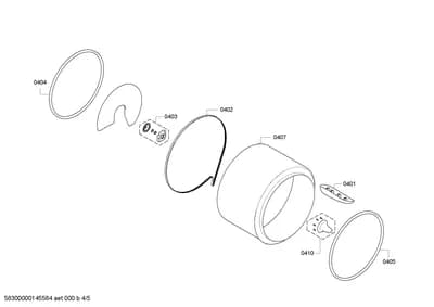 Seals & Gaskets, Bearings (0401-0410)