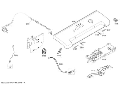 Door & Housing, Screws (0101-0110)