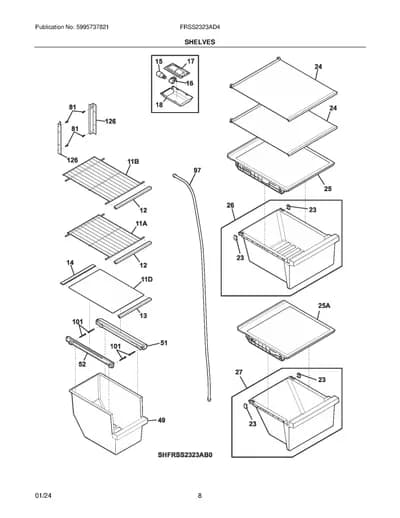 SHELVES