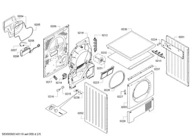 Door & Housing, Seals & Gaskets (0201-0238)