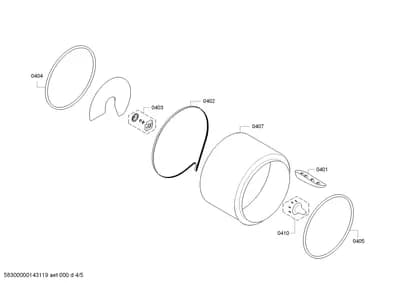 Seals & Gaskets, Bearings (0401-0410)