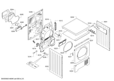 Door & Housing, Seals & Gaskets (0201-0238)