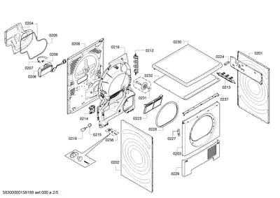 Door & Housing, Seals & Gaskets (0201-0238)