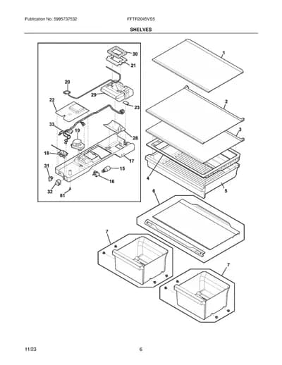 SHELVES