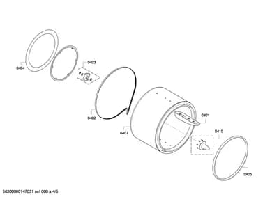 Seals & Gaskets, belts (0401-0410)
